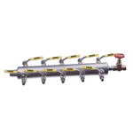 Instrumentenluftverteiler 2“ (beidseitig - bestückt)
