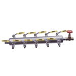 Instrumentenluftverteiler 2“ (einreihig - bestückt)